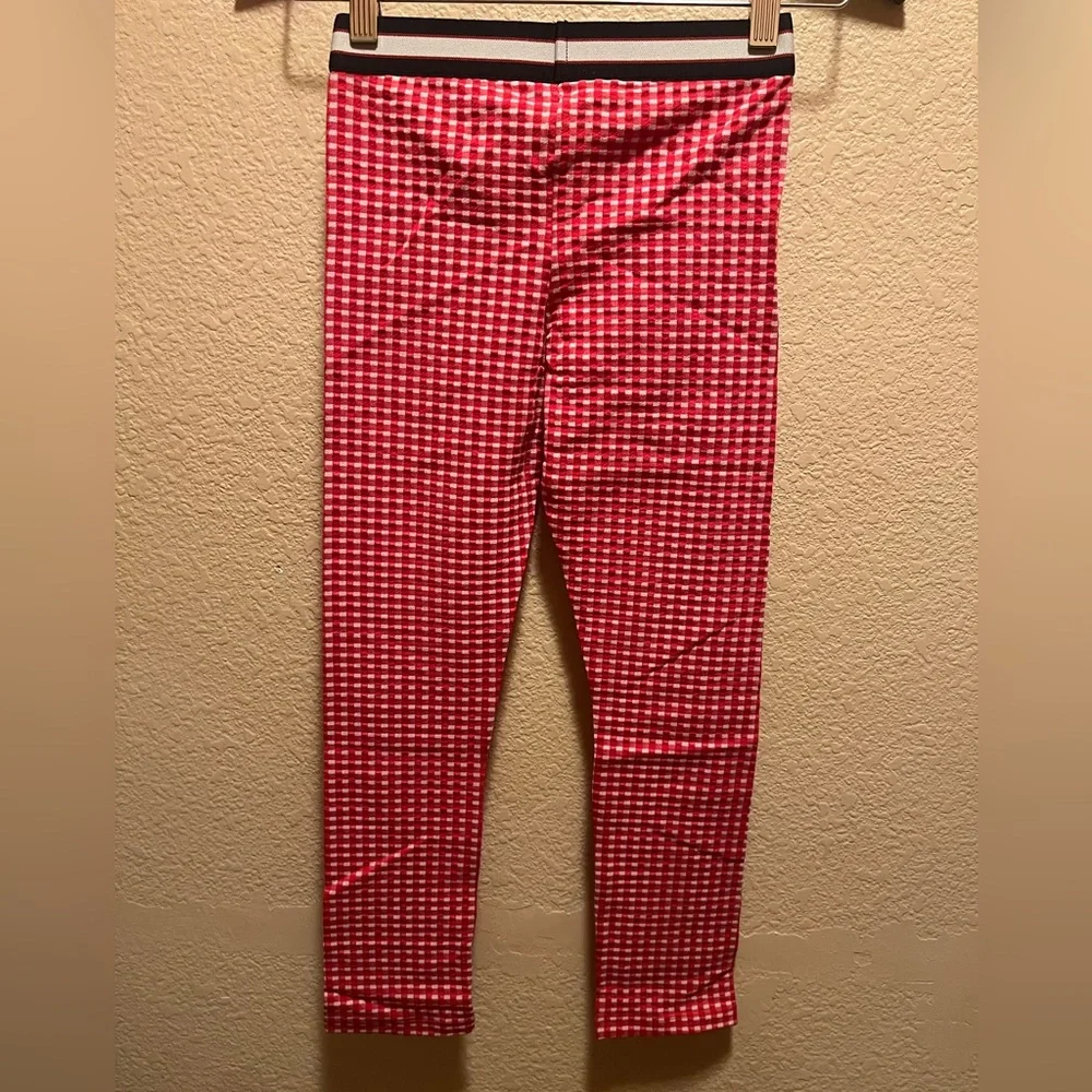 New Gucci Plaid Leggings Size L Kids Waist 24” - 26” - Picture 8 of 9